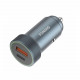 Automobilinis USB-A + USB-C PD 30W 3A pakrovėjas "Foneng Car charger C16"