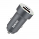 Automobilinis USB-A + USB-C PD 30W 3A pakrovėjas "Foneng Car charger C16"