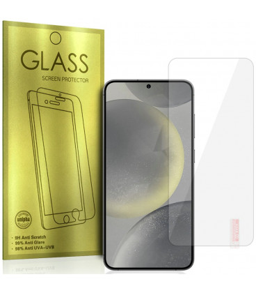 Apsauginis grūdintas stiklas Samsung Galaxy S24 FE telefonui "Tempered Glass GOLD"