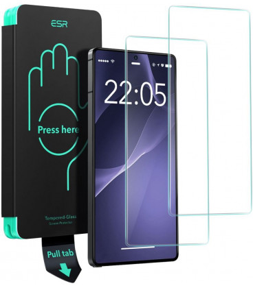 Apsauginis grūdintas stiklas Samsung Galaxy S25 Ultra telefonui "ESR Tempered Glass 2-Pack"