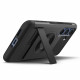 Juodas dėklas Samsung Galaxy S25 telefonui "Spigen Slim Armor Magsafe"