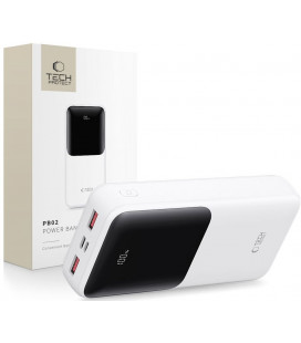 Balta išorinė baterija 22.5W 20000mAh "Tech-Protect PB02 Power Bank"