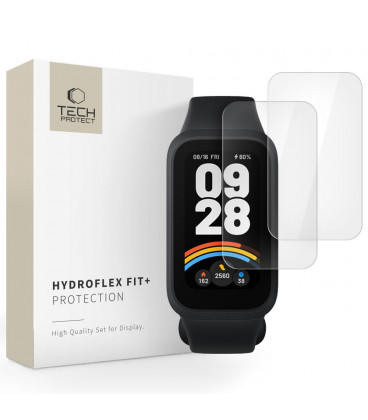 Ekrano apsauga Xiaomi Smart Band 9 Active laikrodžiui "HOFI Hydroflex Pro+ 2-Pack"