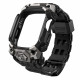 Juoda apyrankė - dėklas Apple Watch Ultra 1 / 2 / 3 (49 mm) laikrodžiui "Supcase UB Ore"