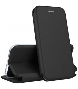 Juodas atverčiamas dėklas Samsung Galaxy S25 Ultra telefonui "Book Elegance"
