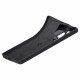 Juodas dėklas Samsung Galaxy S25 Ultra telefonui "Spigen Silicone Fit Mag Magsafe"