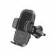 Juodas automobilinis telefono laikiklis "Tech-Protect V8 Universal Vent & Dash"