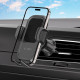 Juodas automobilinis telefono laikiklis "Tech-Protect V8 Universal Vent & Dash"