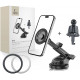 Juodas automobilinis telefono laikiklis "Tech-Protect N58 Magnetic Magsafe Vent & Dash"