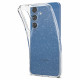 Skaidrus dėklas su blizgučiais Samsung Galaxy S25 telefonui "Spigen Liquid Crystal Glitter"
