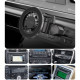 Juodas automobilinis telefono laikiklis "Tech-Protect N56 Magnetic Magsafe CD & Vent"