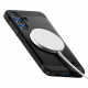 Juodas dėklas Samsung Galaxy S25 Plus telefonui "Spigen Tough Armor MAG Magsafe"