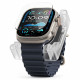 Apsauginis grūdintas stiklas Apple Watch Ultra 1 / 2 (49 mm) laikrodžiui "Ringke Easy Slide"