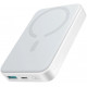 Balta išorinė baterija - PowerBank 10000mAh USB-A + USB-C 20W MagSafe "Joyroom JR-W020"