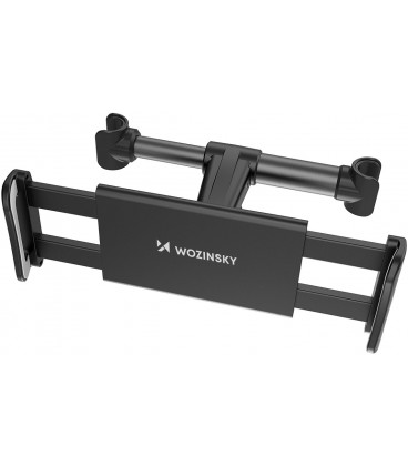 Juodas automobilinis telefono / planšetės laikiklis "Wozinsky Car Headrest Holder WTHBK2"