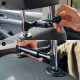 Juodas automobilinis telefono / planšetės laikiklis "Wozinsky Car Headrest Holder WTHBK2"