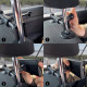 Juodas automobilinis telefono / planšetės laikiklis "Wozinsky Car Headrest Holder WTHBK2"
