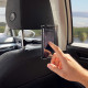 Juodas automobilinis telefono / planšetės laikiklis "Wozinsky Car Headrest Holder WTHBK2"