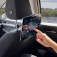 Juodas automobilinis telefono / planšetės laikiklis "Wozinsky Car Headrest Holder WTHBK2"