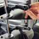 Juodas automobilinis telefono / planšetės laikiklis "Wozinsky Car Headrest Holder WTHBK2"