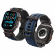 Mėlyna apyrankė Apple Watch 8 / 9 / 10 / 11 / SE / ULTRA (44 / 45 / 46 / 49 MM) laikrodžiui "Spigen Durapro Armor"