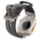 Pilka apyrankė Apple Watch 8 / 9 / 10 / 11 / SE / ULTRA (44 / 45 / 46 / 49 MM) laikrodžiui "Spigen Durapro Armor"