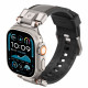 Pilka apyrankė Apple Watch 8 / 9 / 10 / 11 / SE / ULTRA (44 / 45 / 46 / 49 MM) laikrodžiui "Spigen Durapro Armor"