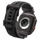 Juoda apyrankė Apple Watch 8 / 9 / 10 / 11 / SE / ULTRA (44 / 45 / 46 / 49 MM) laikrodžiui "Spigen Durapro Armor"