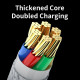 Baltas USB-C - USB-C PD100W 5A 200cm laidas "Rock Cable R6"