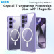 Skaidrus dėklas Samsung Galaxy S25 Plus telefonui "Rock Crystal Magnetic"