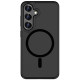 Matinis juodas dėklas Samsung Galaxy S25 Plus telefonui "Rock Guard Touch Magnetic"
