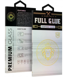 Apsauginis grūdintas stiklas Samsung Galaxy S24 / S25 telefonui "Hard Full Glue 5D"