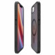 Matinis juodas dėklas Apple iPhone 16E telefonui "Spigen Ultra Hybrid MAG Magsafe"