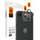Kameros apsauga Apple iPhone 16E/ 17E telefono kamerai apsaugoti "Spigen Optik.TR EZ Fit Camera Protector 2-Pack"