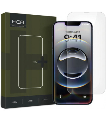 Ekrano apsauga Apple iPhone 13 / 13 Pro / 14 / 16E telefonui "HOFI Hybrid Glass"