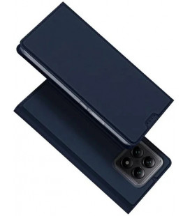 Mėlynas atverčiamas dėklas Xiaomi 14T Pro telefonui "Dux Ducis Skin Pro"