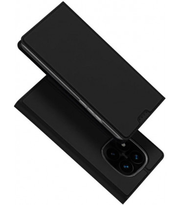 Juodas atverčiamas dėklas Xiaomi Redmi Note 14 Pro Plus 5G telefonui "Dux Ducis Skin Pro"