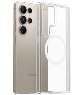 Skaidrus dėklas Samsung Galaxy S25 Ultra telefonui "Clear Mag Cover MagSafe"
