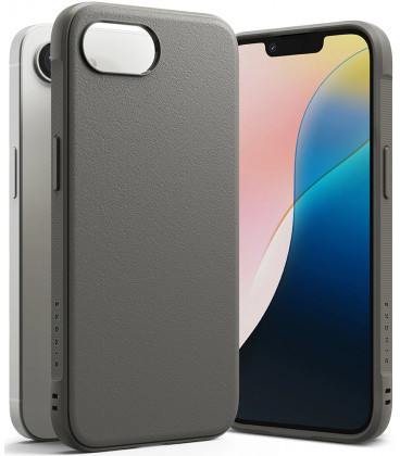 Pilkas dėklas Apple iPhone 16E / 17E telefonui "Ringke Onyx"