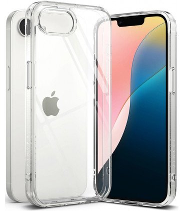 Skaidrus dėklas Apple iPhone 16E / 17E telefonui "Ringke Fusion"
