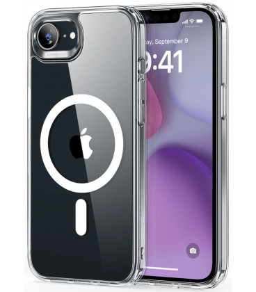 Skaidrus dėklas Apple iPhone 16E / 17E telefonui "ESR Classic Hybrid Halolock Magsafe"