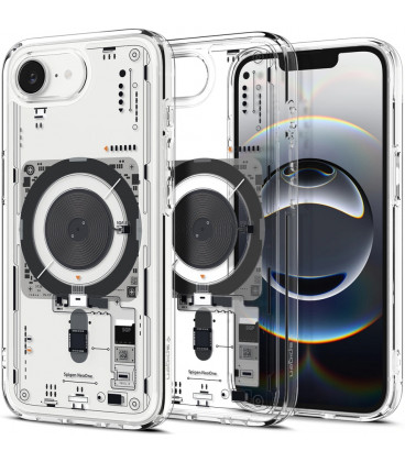 Dėklas Apple iPhone 16E / 17E telefonui "Spigen Ultra Hybrid MAG Magsafe Neo One"
