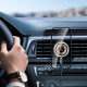Juodas universalus automobilinis telefono laikiklis "Dudao F2+"