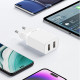 Baltas 10W 2xUSB-A pakrovėjas "Awei C15-EU"