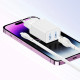 Baltas 10W 2xUSB-A pakrovėjas + 100cm USB-A - Lightning laidas "Awei C15L-EU"