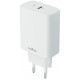 Baltas QC PD 30W 1xUSB-C pakrovėjas "Maxlife MXTC-10-30C"