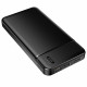 Juoda išorinė baterija - PowerBank 10000mAh "Maxlife MXPB-01"