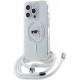 Skaidrus dėklas Apple iPhone 15 Pro Max telefonui "Karl Lagerfeld IML Crossbody Karl Head MagSafe Case"