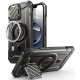 Juodas dėklas Apple iPhone 13 / 14 / 15 / 16E / 17E telefonui "Supcase UB XT MAG Magsafe"