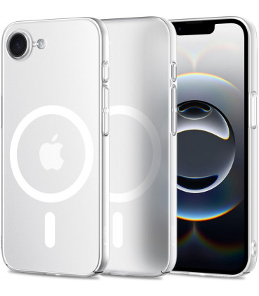Matinis baltas dėklas Apple iPhone 16E / 17E telefonui "Tech-Protect MagSlim Magsafe"